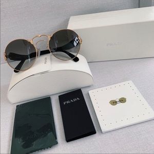 Authentic Prada Round sunglasses